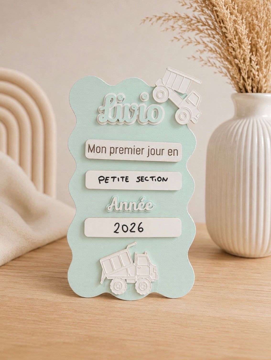 Pancarte école Livio