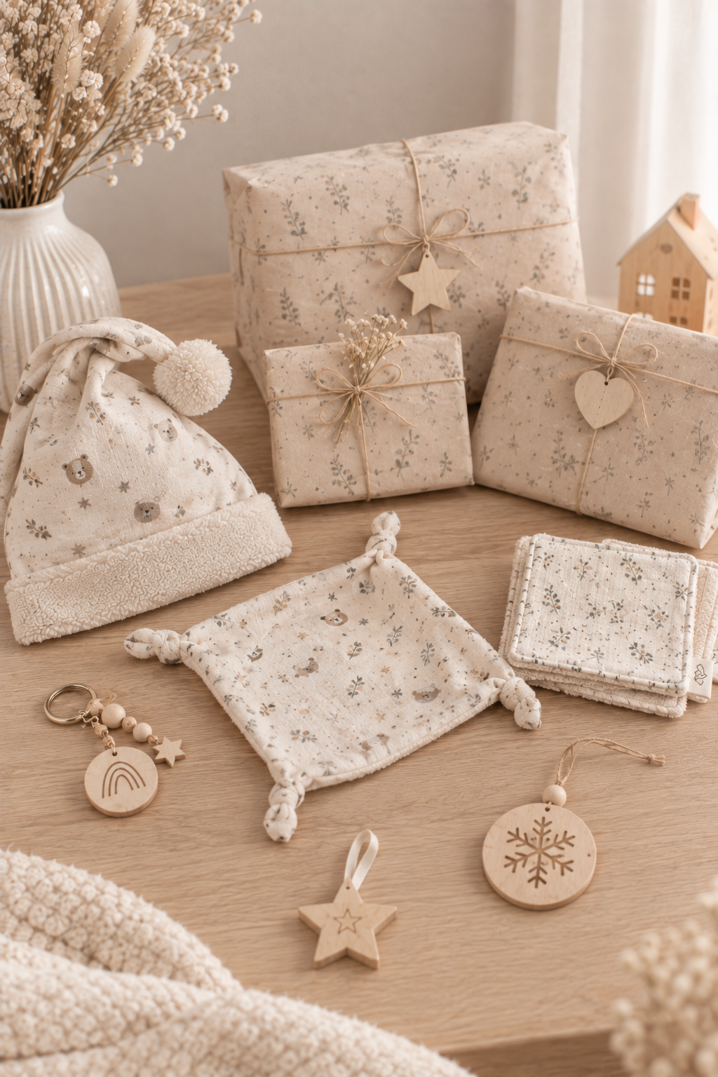 Calendrier de l’avent(ENFANT) BOIS ET COUTURE