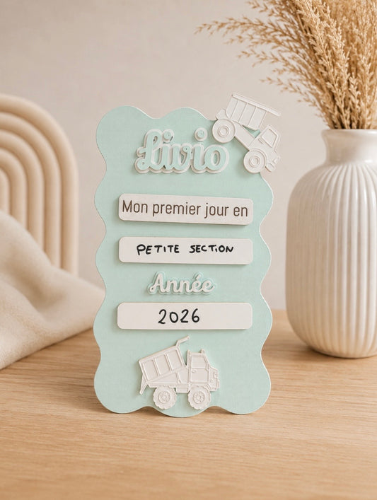 Pancarte école Livio