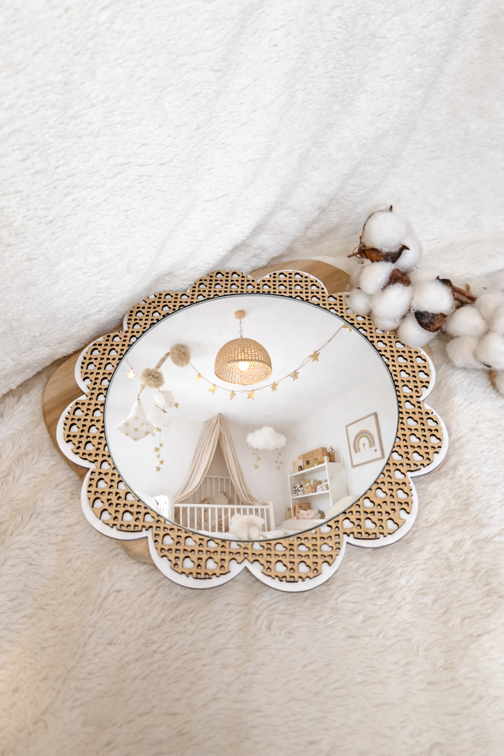 Miroir fleur