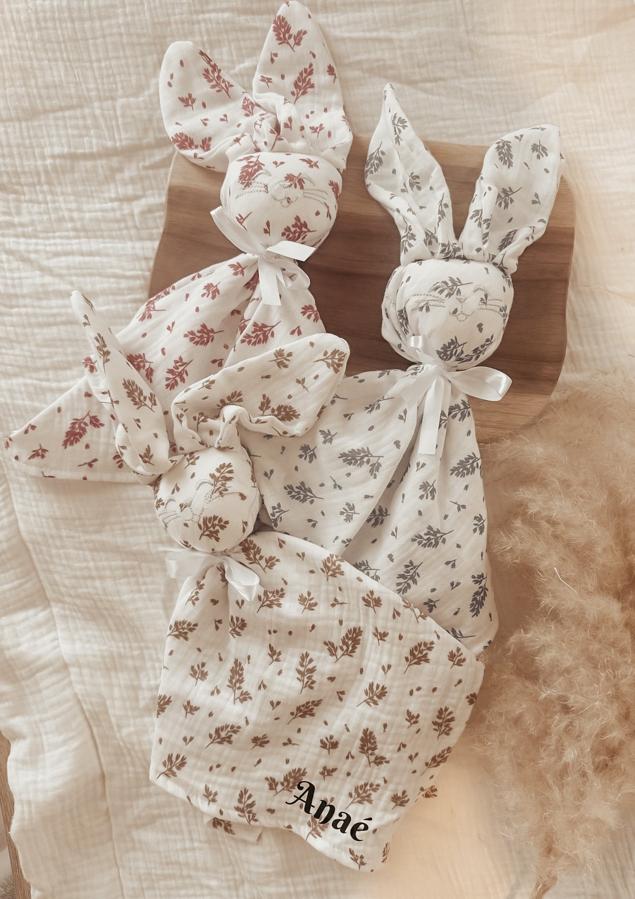 Doudou - fleuri