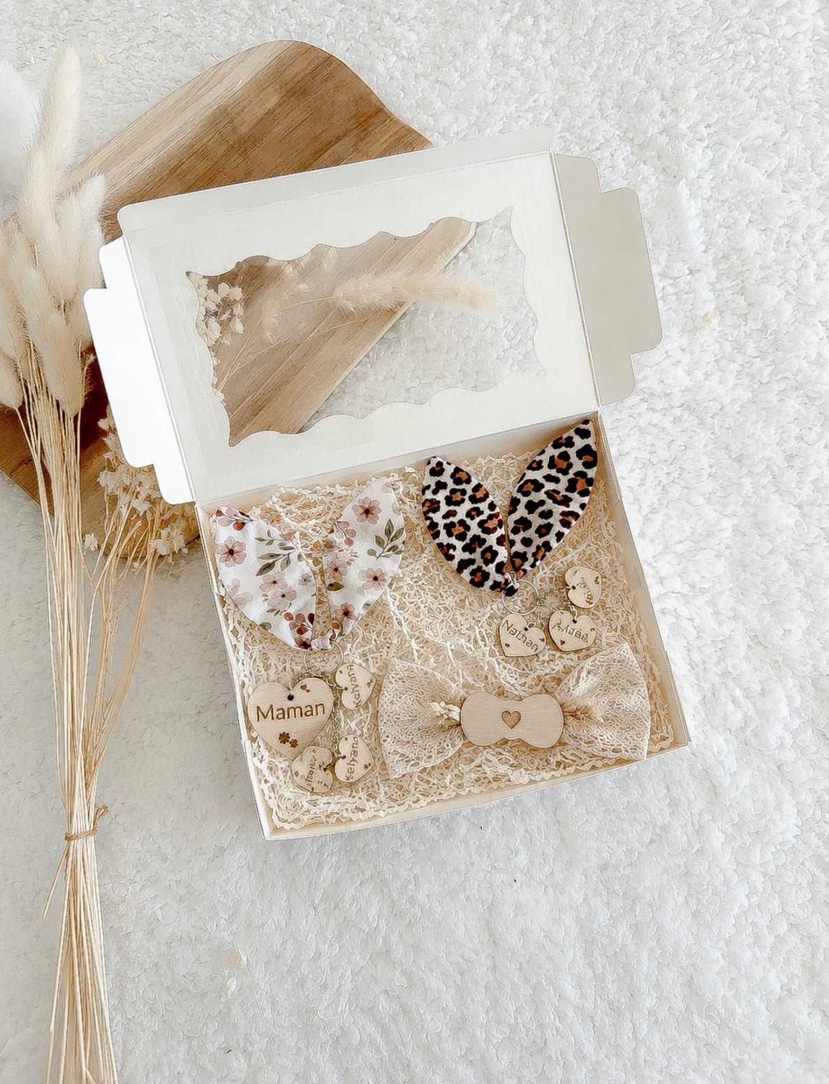 Box surprise : mixte (cotons et bois)