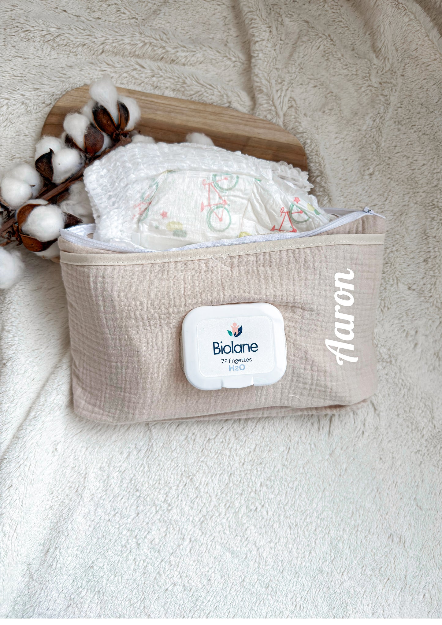 Trousse lingettes